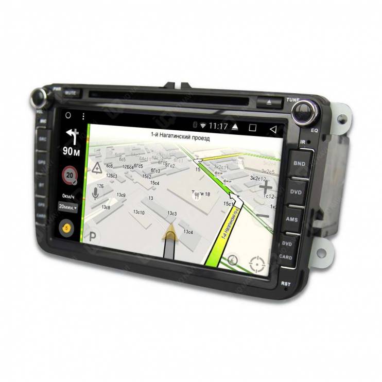 Автомагнитола IQ NAVI D58-2502C Skoda / Volkswagen 8"